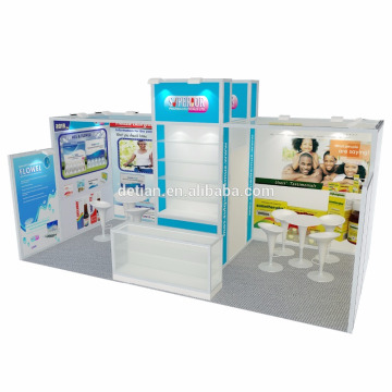 Detian Offer Trades Related Equipment Aluminum Fair Stand Exhibition Booth Design